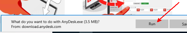 anydesk win10 download run