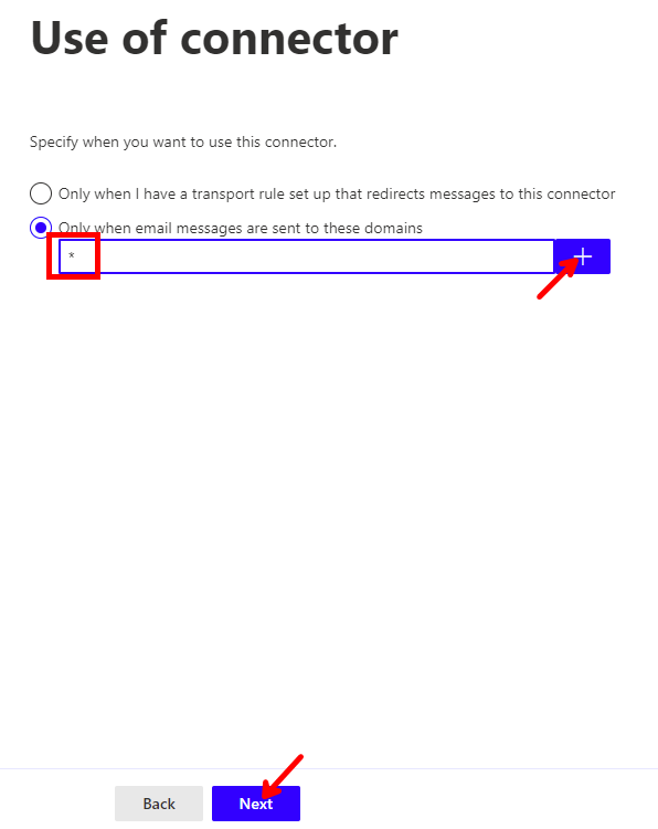 Microsoft 365 Exhange Send Connector Scope