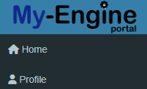 portal profile menu