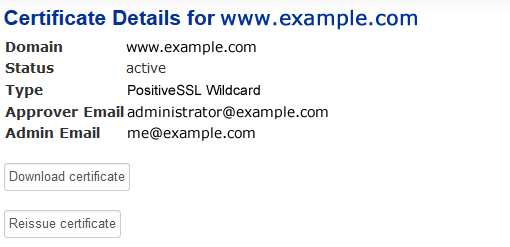 Downloading your Wildcard SSL Certifcate