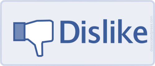 facebook dislike button